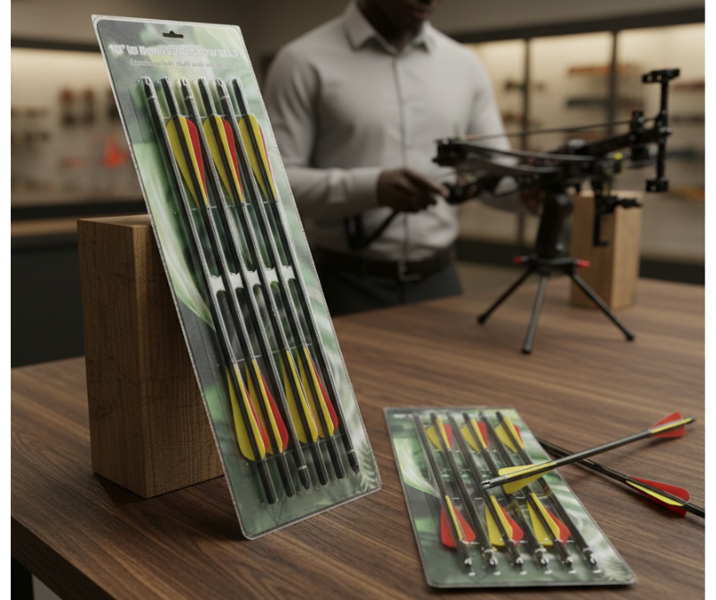 Crossbow Bolts – 6 Pack | Archery Sports Accessory